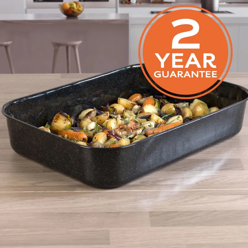Russell Hobbs CW114311 VIT Enamel 42cm deep roaster