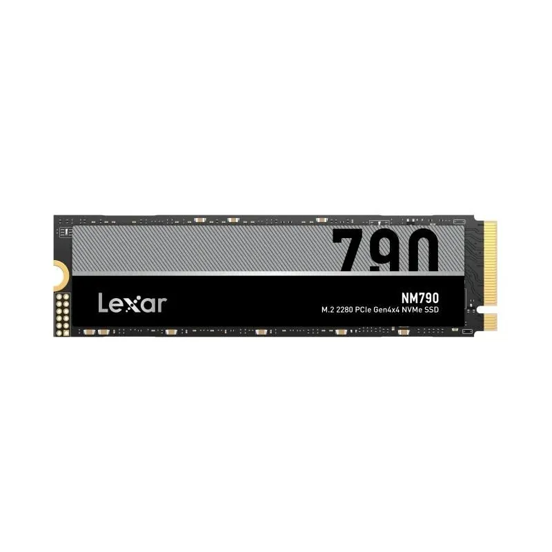 SSD-LEXAR-NM790-8TB-M.2-PCIe Gen4-NVMe-Write speed 6500 MBytes-sec-Read speed 7400 MBytes-sec-2.45mm-TBW 1500 TB-MTBF 1500000