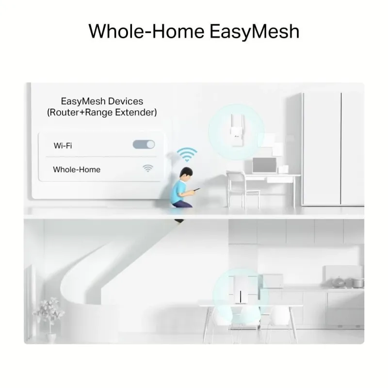 Wireless Router-TP-LINK-Wireless Router-3000 Mbps-Mesh-4G-5G-ARCHERNX500