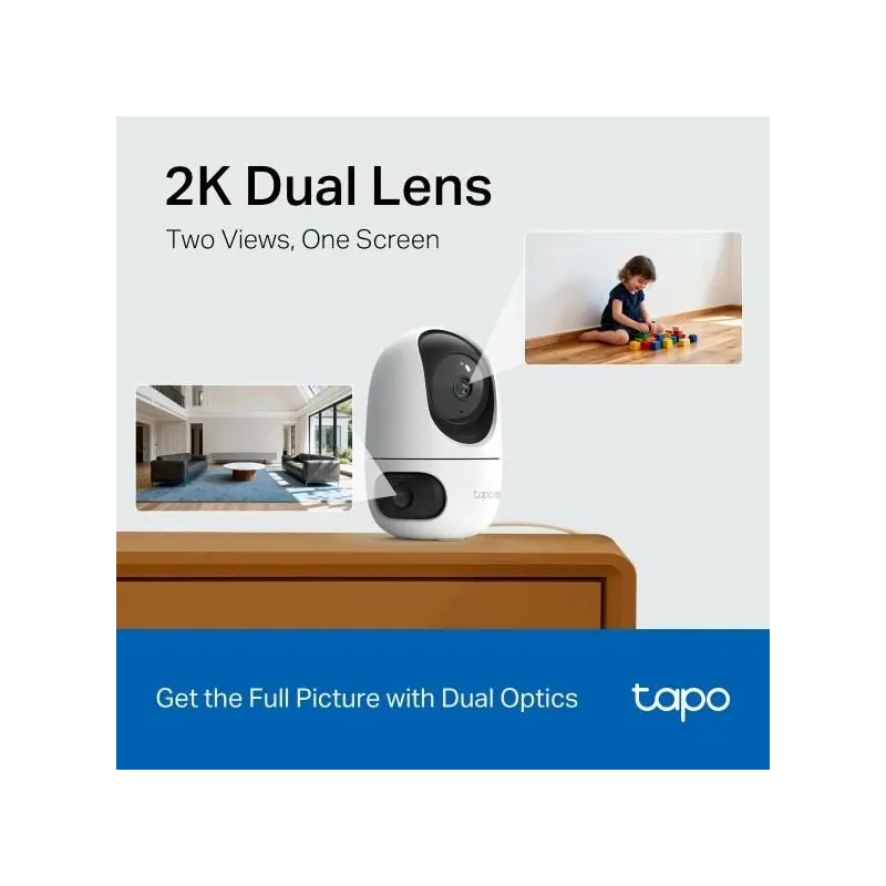 Wrl camera pan-tilt-dual tapo c245d tp-link