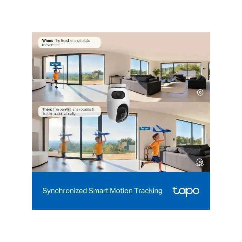 Wrl camera pan-tilt-dual tapo c245d tp-link