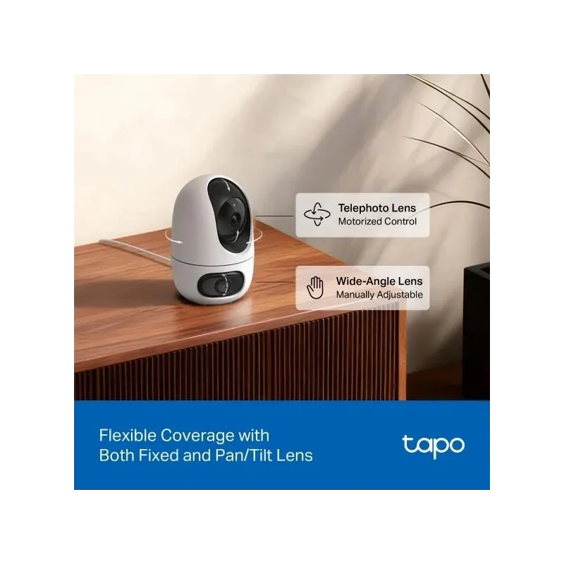 Wrl camera pan-tilt-dual tapo c245d tp-link