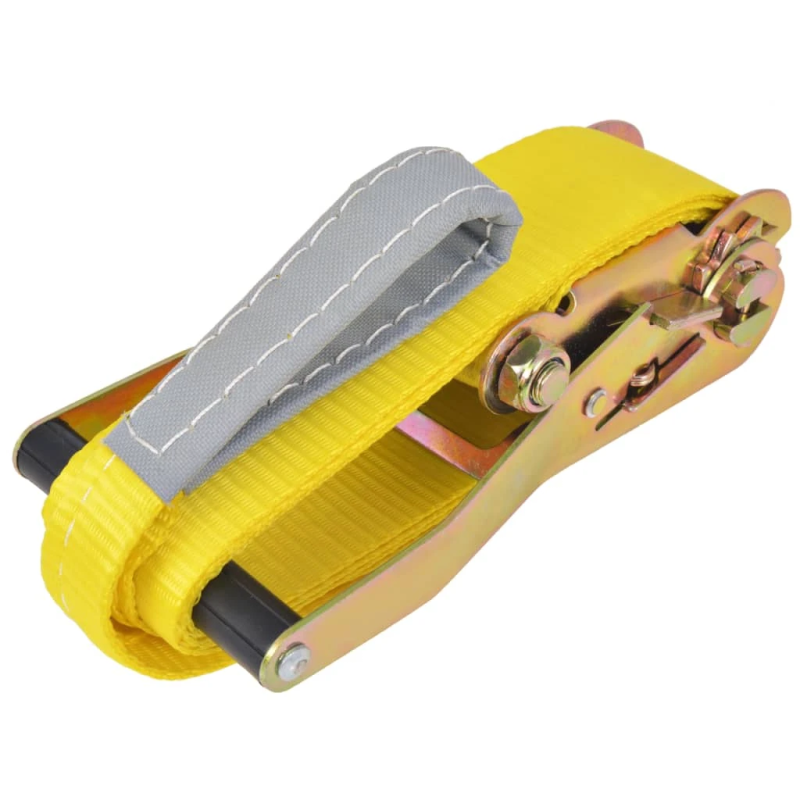 vidaXL līdzsvara lenta, 15 m x 50 mm, 150 kg, dzeltena