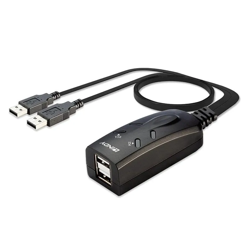Net switch kvm usb 2port-32165 lindy