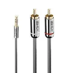 Cable audio 3.5mm to phono-0.5m 35332 lindy