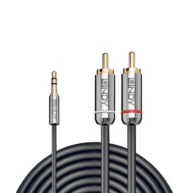 Cable audio 3.5mm to phono-0.5m 35332 lindy