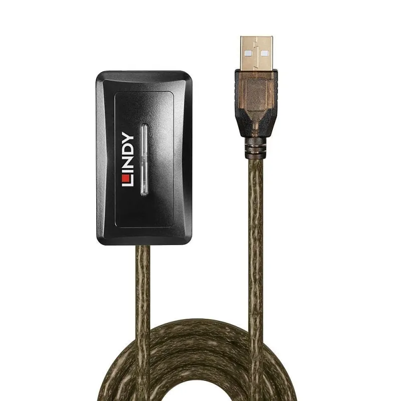 Cable usb2 extension hub 10m-active 42635 lindy