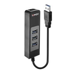 I-o hub usb3 & lan adapter-43176 lindy