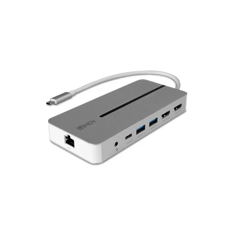 I-o docking station usb-c-mini dual 4k 43360 lindy