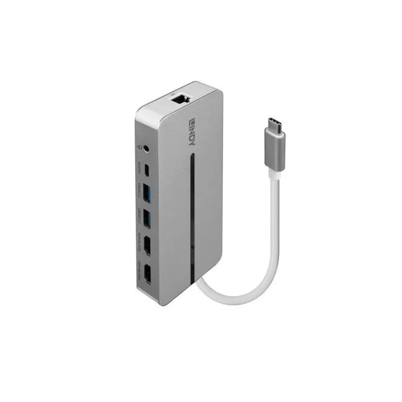 I-o docking station usb-c-mini dual 4k 43360 lindy