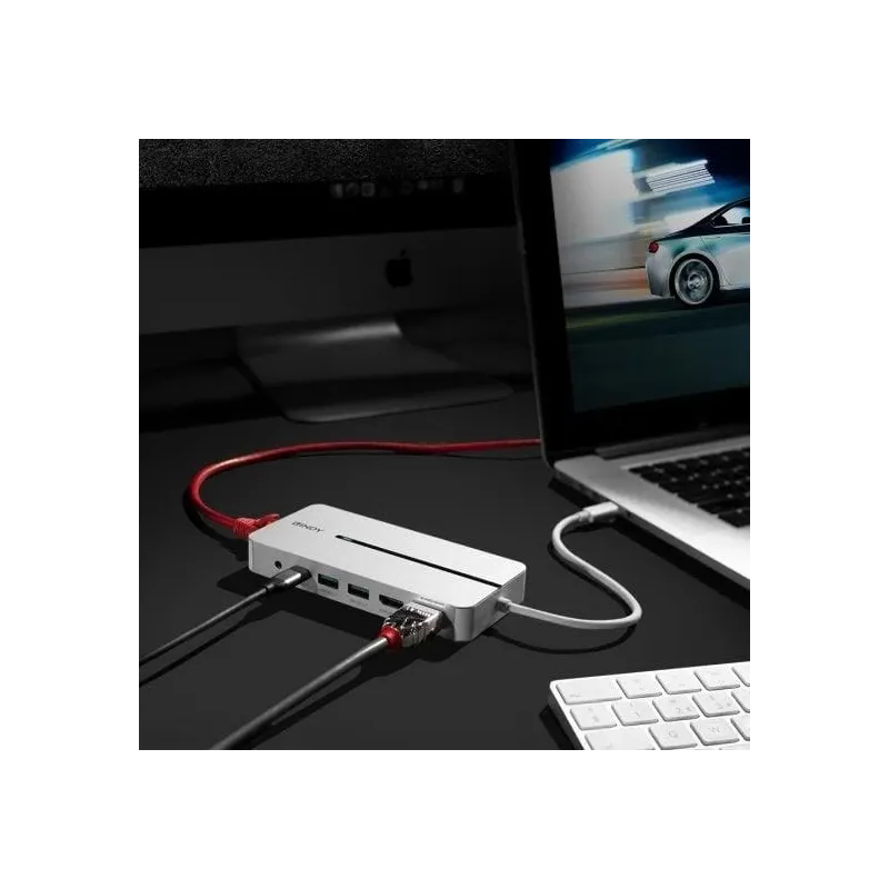 I-o docking station usb-c-mini dual 4k 43360 lindy