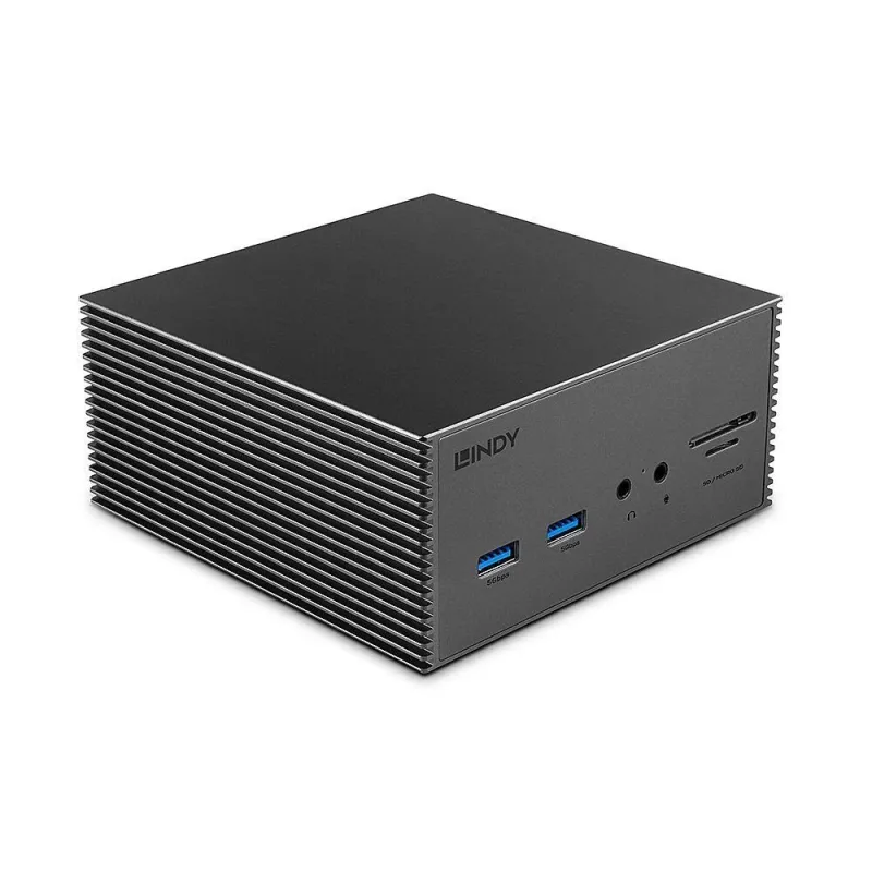 I-o docking station usb-c-dst-pro 101 43378 lindy