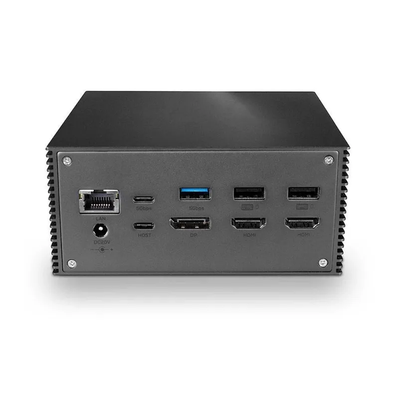 I-o docking station usb-c-dst-pro 101 43378 lindy