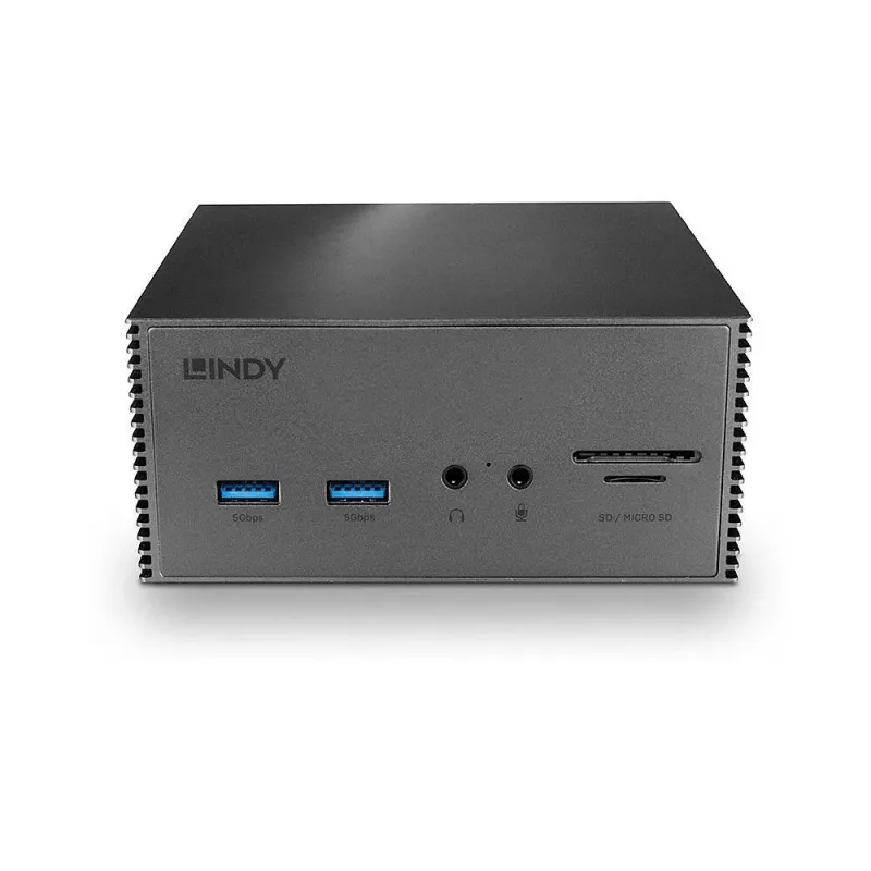 I-o docking station usb-c-dst-pro 101 43378 lindy