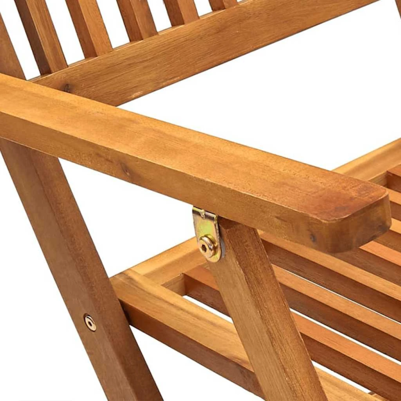 vidaXL 9-daļīgs dārza mēbeļu komplekts, saliekams, akācijas masīvkoks