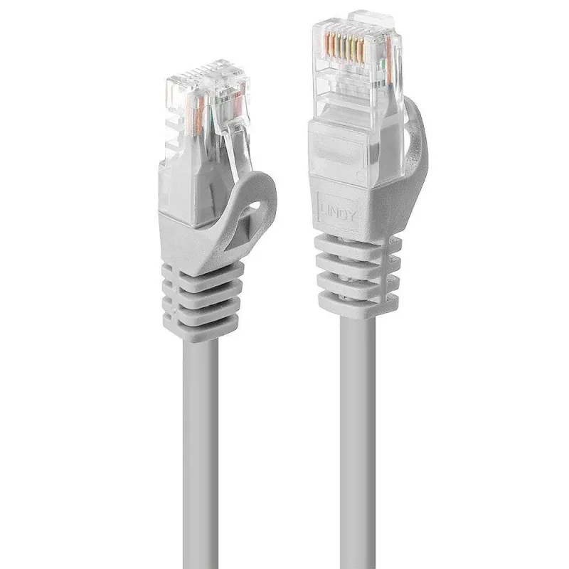 Cable cat6 u-utp 5m-grey 48165 lindy