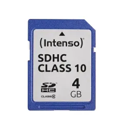 Memory sdhc 4gb c10-3411450 intenso