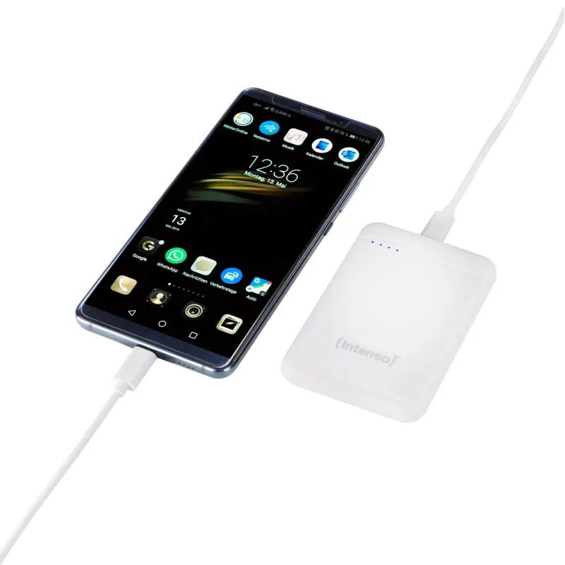 Power bank usb 5000mah-white 7313522 intenso