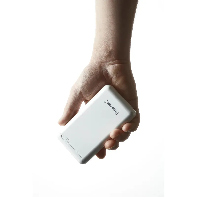 Power bank usb 20000mah-white xs20000 intenso