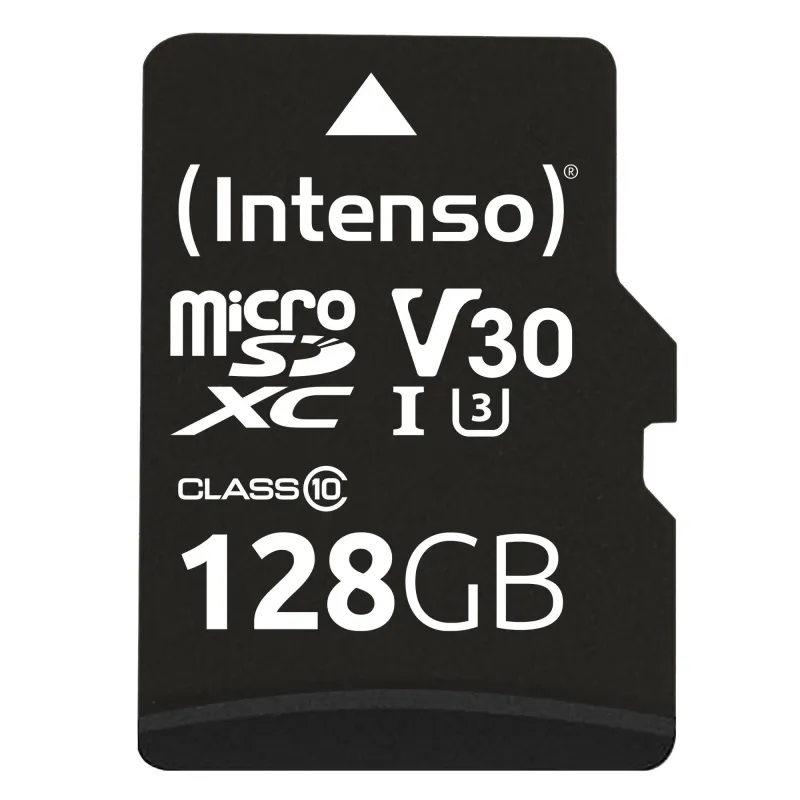 Memory micro sdxc 128gb c10-w-adapter 3433491 intenso