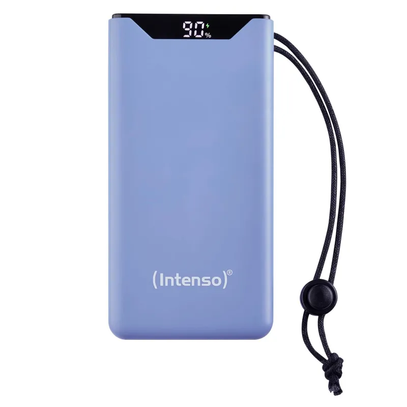 Power bank usb 10000mah qc3.0-blue f10000 7332035 intenso