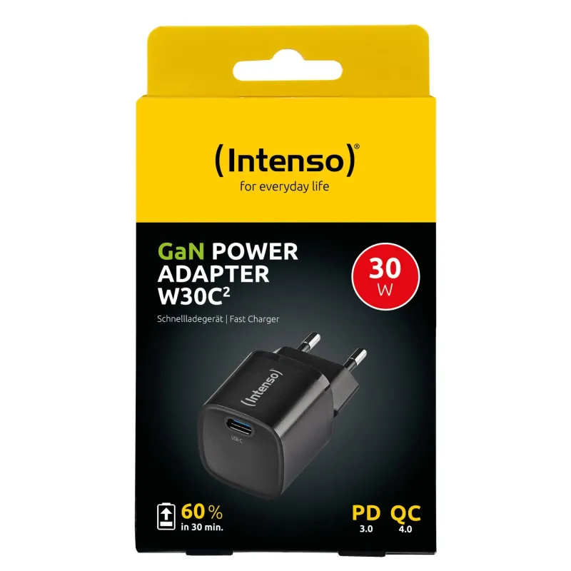 Power adapter usb-c gan-7803060 intenso