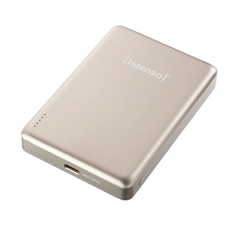 Power bank usb 10000mah mag-champagne 7344031 intenso