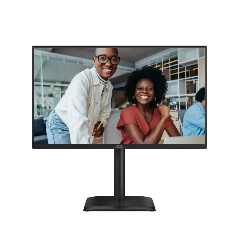 LCD Monitor-AOC- 60.5 cm ,23.8,-1920 x 1080 pixels-Full HD-Native aspect ratio 16:9-LED-Flat-24E4U