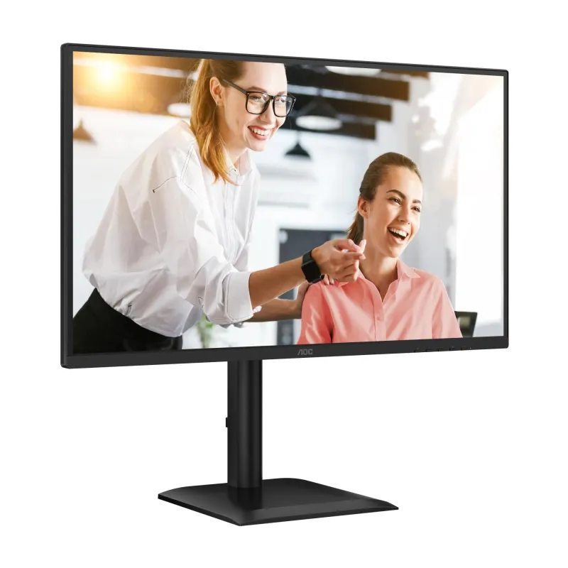 LCD Monitor-AOC-27 -2560 x 1440 pixels-Quad HD-Native aspect ratio 16:9-LED-Flat-Q27E4CV