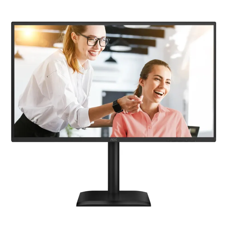 LCD Monitor-AOC-27 -2560 x 1440 pixels-Quad HD-Native aspect ratio 16:9-LED-Flat-Q27E4CV