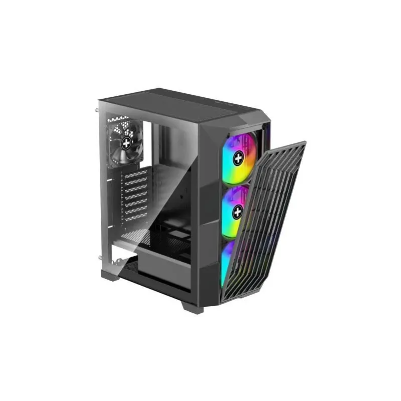 Case-XILENCE-ATX-micro ATX-Mini-ITX-Black-Midi Tower-PC-XILENT BREEZE II-X812.ARGB