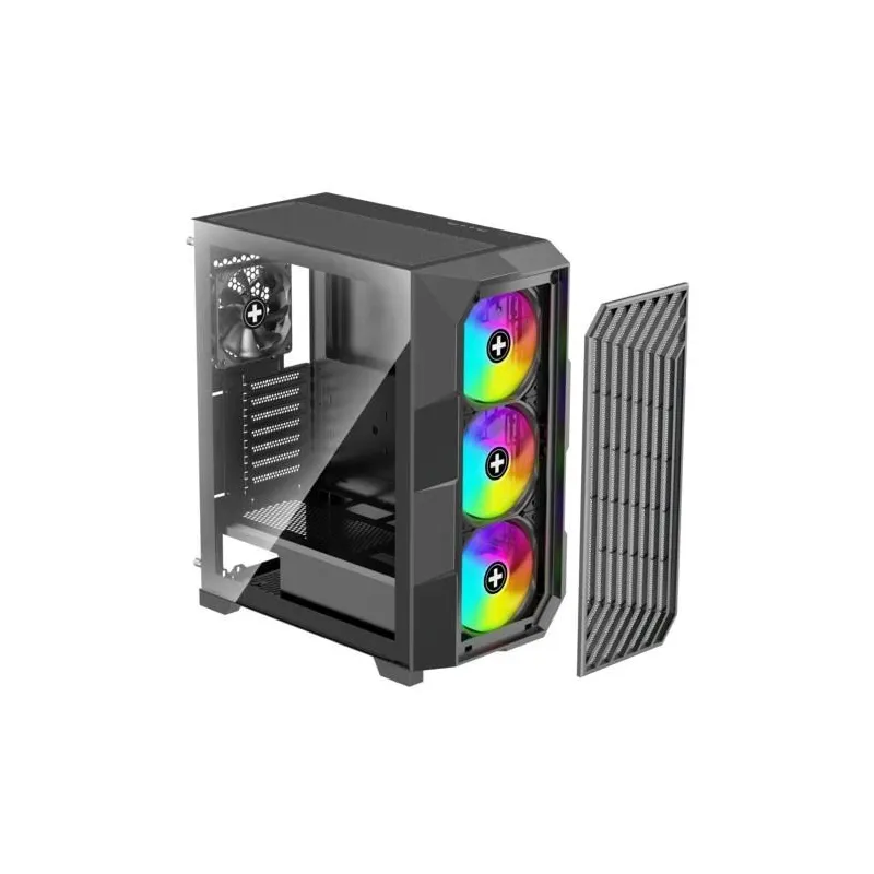 Case-XILENCE-ATX-micro ATX-Mini-ITX-Black-Midi Tower-PC-XILENT BREEZE II-X812.ARGB