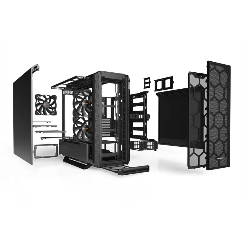 Case-BE QUIET-Silent Base 802 Black-MidiTower-Not included-ATX-EATX-MicroATX-MiniITX-Colour Black-BG039