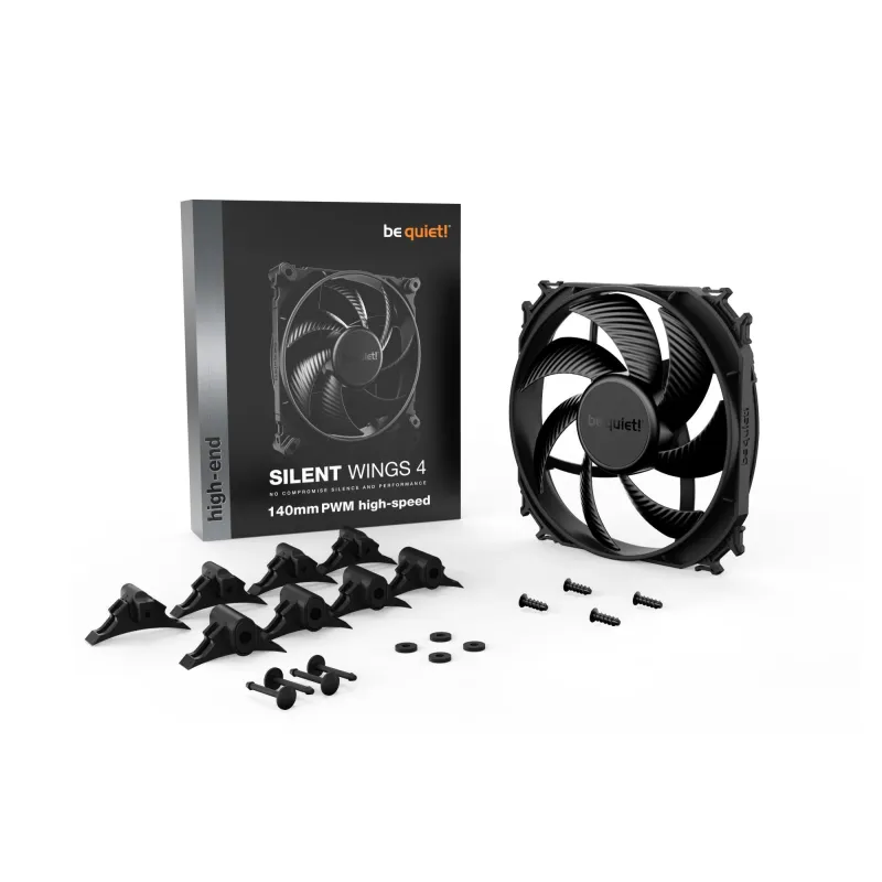Case fan 140mm silent wings 4-bl097 be quiet