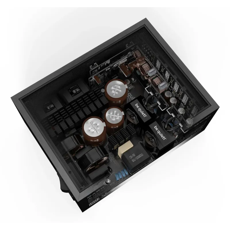 Power Supply-BE QUIET-1600 Watts-Peak Power 1700 Watts-Efficiency 80 PLUS TITANIUM-PFC Active-MTBF 100000 hours-BN332