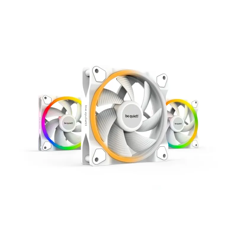 Case fan 120mm light wings pwm-white pwmbl100 be quiet