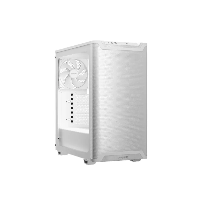 Case-BE QUIET-BGW75-MidiTower-Case product features Transparent panel-Not included-ATX-MicroATX-MiniITX-Colour White-BGW75