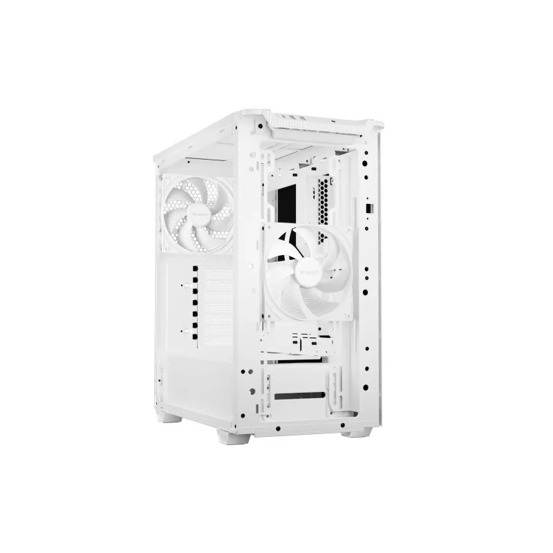 Case-BE QUIET-BGW75-MidiTower-Case product features Transparent panel-Not included-ATX-MicroATX-MiniITX-Colour White-BGW75