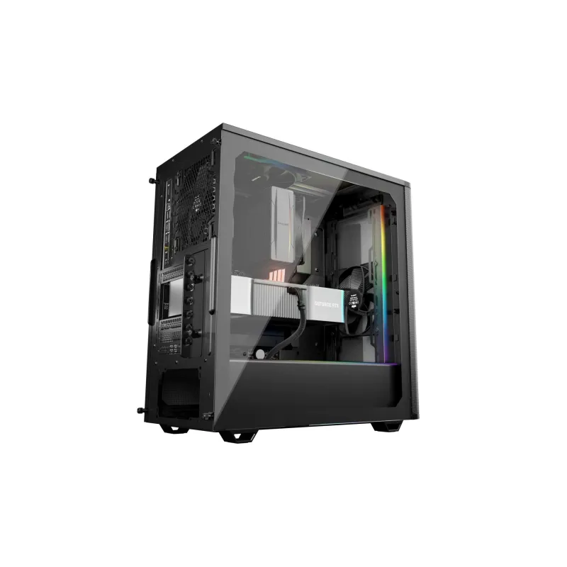Case-BE QUIET-PURE BASE 501 DX-MidiTower-Case product features Transparent panel-Not included-ATX-MicroATX-MiniITX-Colour