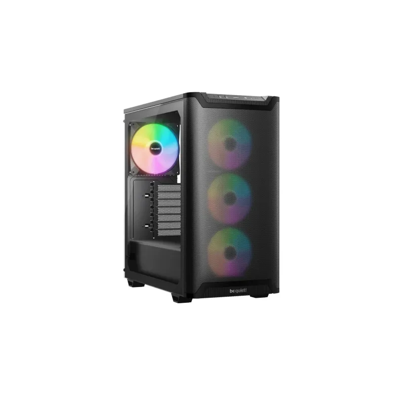Case-BE QUIET-PURE BASE 501 LX-MidiTower-Case product features Transparent panel-Not included-ATX-MicroATX-MiniITX-Colour