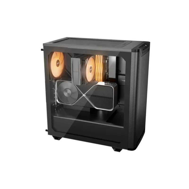 Case-BE QUIET-PURE BASE 501 LX-MidiTower-Case product features Transparent panel-Not included-ATX-MicroATX-MiniITX-Colour
