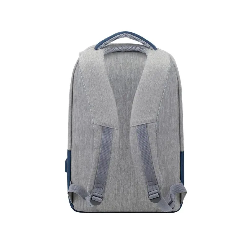 Nb case anti-theft 15.6-7562 grey-dark blue rivacase