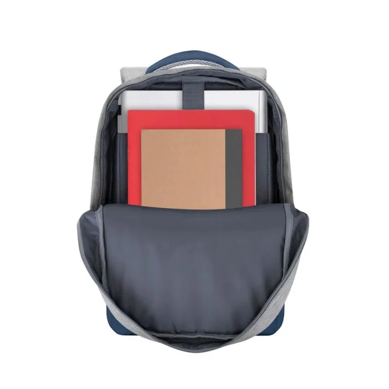 Nb case anti-theft 15.6-7562 grey-dark blue rivacase