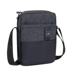Tablet case crossbody 11-8811 black melange rivacase