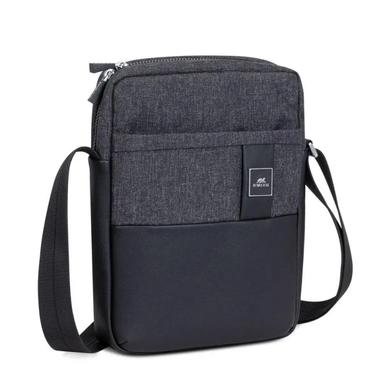 Tablet case crossbody 11-8811 black melange rivacase
