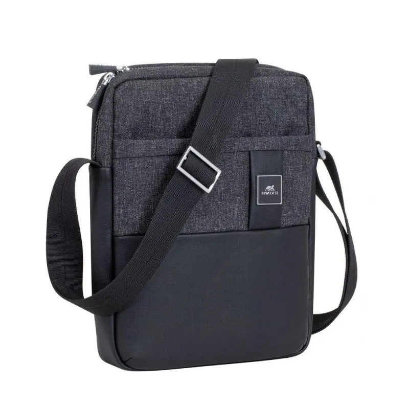 Tablet case crossbody 11-8811 black melange rivacase