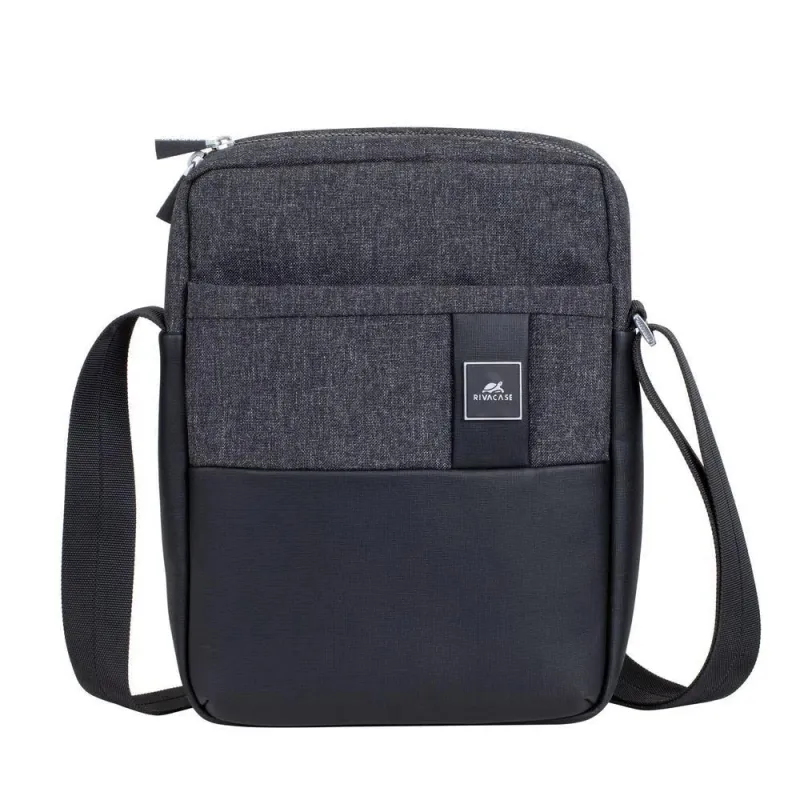 Tablet case crossbody 11-8811 black melange rivacase