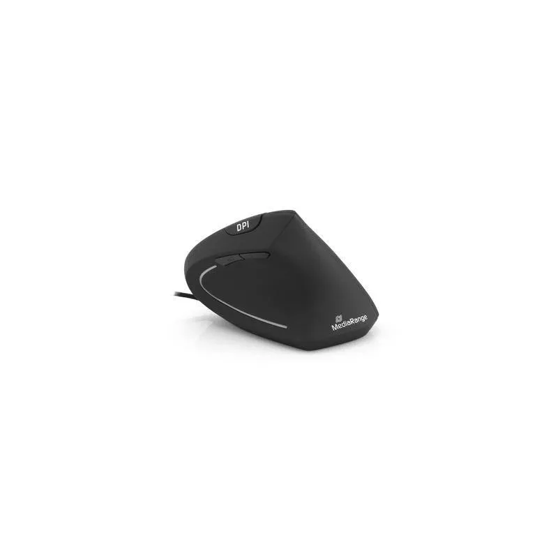 Mouse usb optical 6-button-right black mros230 mediarange