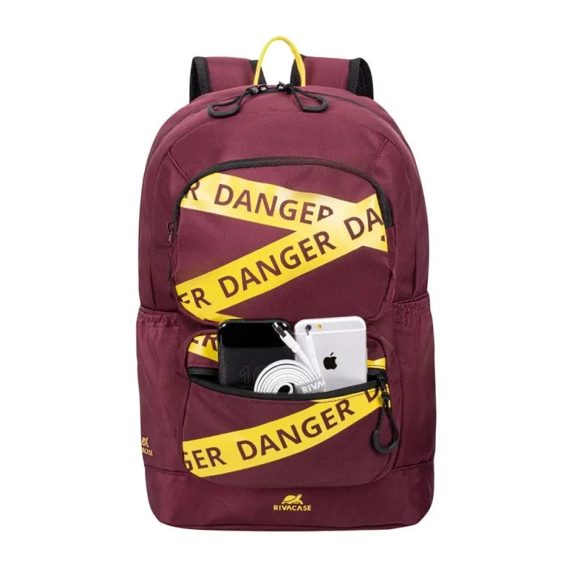 Nb backpack urban 14l 13.3-5421 burgundy red rivacase