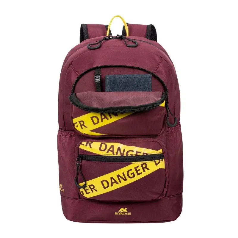 Nb backpack urban 14l 13.3-5421 burgundy red rivacase